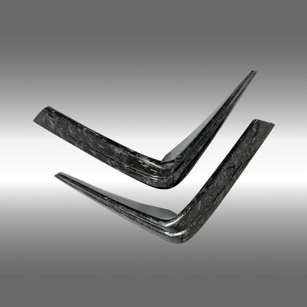 Racing TS Style Front Garnish Canards Fit Toyota GR86 Carbon Fiber (2022-2025) NexaNovo