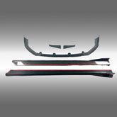 Fits Toyota GR Corolla Core 2022, 2023, 2024, 2025 car kit with real carbon fiber front lips and splitter corners by NexaNovo.
