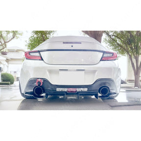 NexaNovo Real Carbon Fiber Rear Bumper Lower Diffuser for 2025 Toyota GR86
