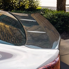 High-quality carbon fiber trunk for 2024 BMW G22 430i xDrive Coupe by NexaNovo.
