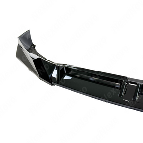 Fits BMW X5 G05 LCI 2024, 2025 gloss black front splitter by NexaNovo.
