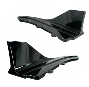 Front lower bumper corner splitters fit BMW G22 coupe 2023


