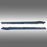 Fits BMW 530e Base, iPerformance Sport Line Sedan 2017-2023 side skirt extensions under spoiler by NexaNovo.

