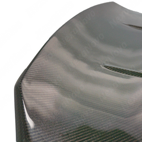 2025 BMW G82 M4 real carbon fiber trunk lid by NexaNovo.
