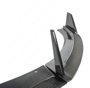2025 Kia K5 real carbon fiber aerodynamic front splitter by NexaNovo.
