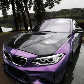 High-performance carbon fiber hood for 2019 BMW M2 Competition by NexaNovo