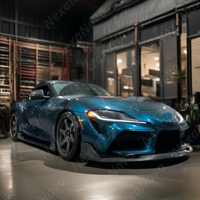 2021 Toyota GR Supra A91 Edition carbon fiber lower bumper lip by NexaNovo