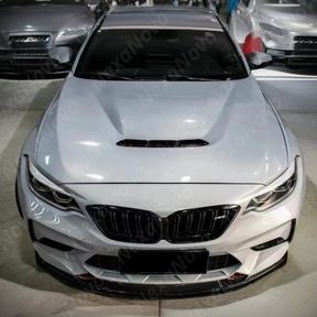 2019 BMW M2 Competition carbon fiber CS-style vented hood upgrade by NexaNovo