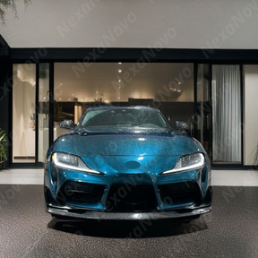 2025 Toyota GR Supra 2.0 carbon fiber front splitter by NexaNovo