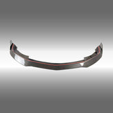 Carbon fiber front splitter lip for Acura Integra 2024 by NexaNovo.
