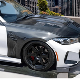 BMW G20 330i 2022 M Sport Shadow Edition carbon fiber fender upgrade by NexaNovo