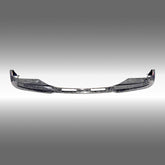 Fits BMW G22 430i Coupe 2021, 2022, 2023, 2024, 2025 forged carbon fiber front spoiler lip by NexaNovo.
