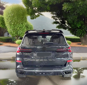 Rear roof spoiler wing for BMW X5 M Sport G05 LCI 2022-2024 by NexaNovo.
