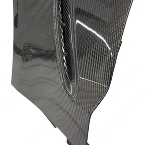 2019 Mustang NexaNovo wide body carbon fiber fenders for enhanced aerodynamics.
