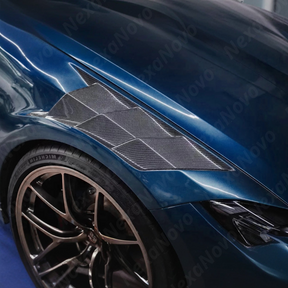 BMW G80 M3 2022 Competition xDrive real carbon fiber fenders by NexaNovo