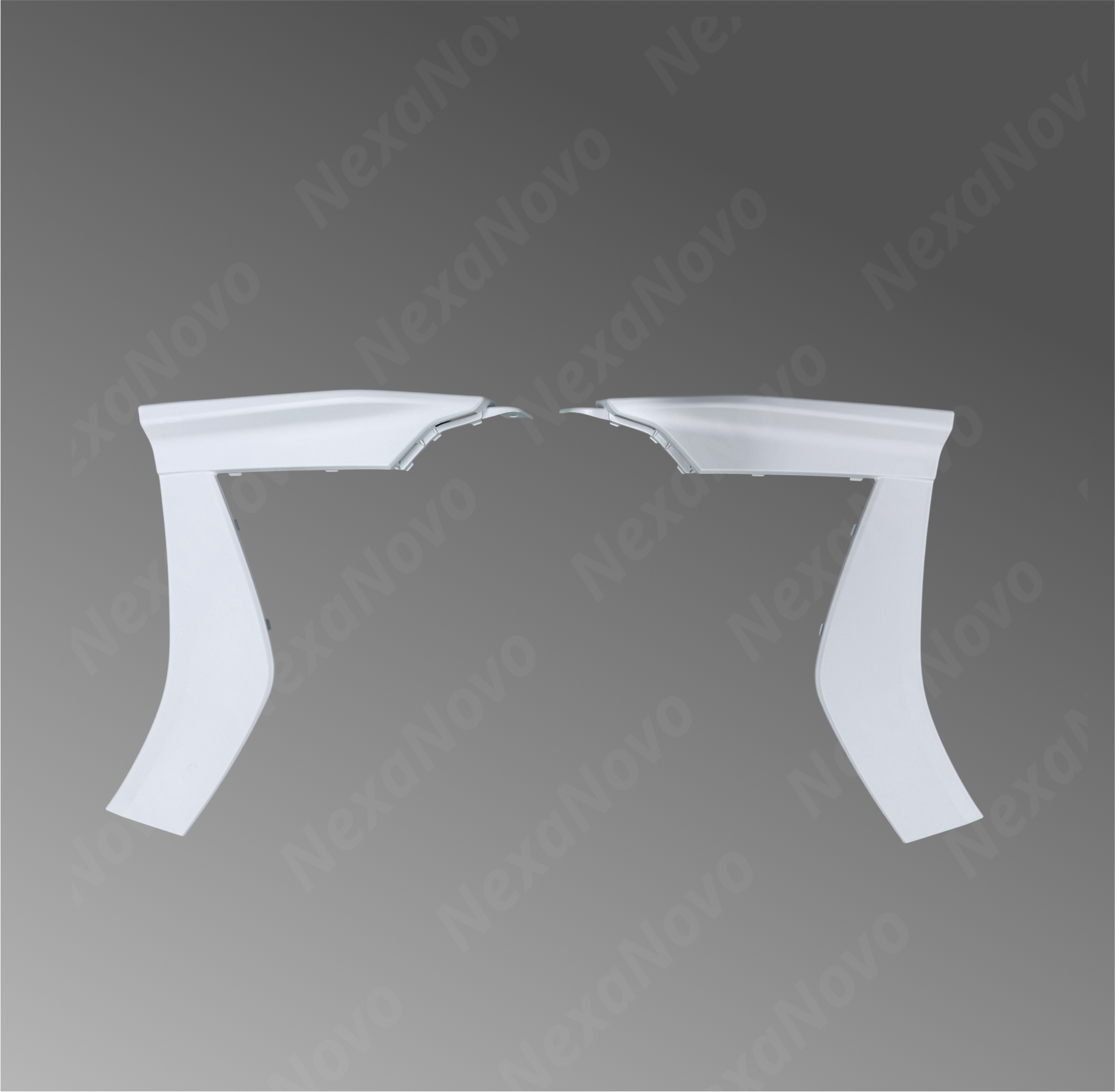 Nexanovo wide body arches for larger WRX wheel fitment

