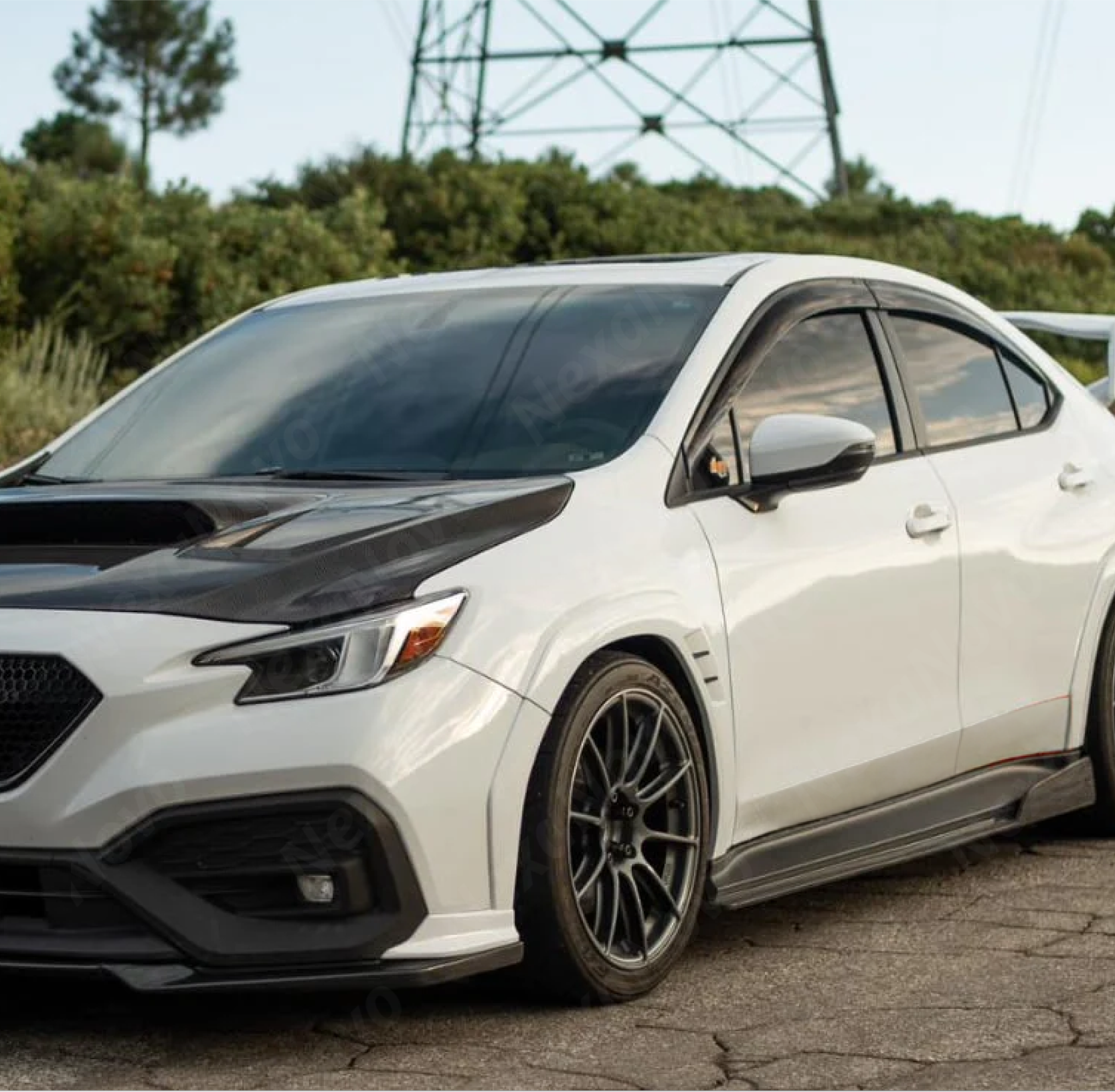 Nexanovo paintable wide body parts for Subaru WRX

