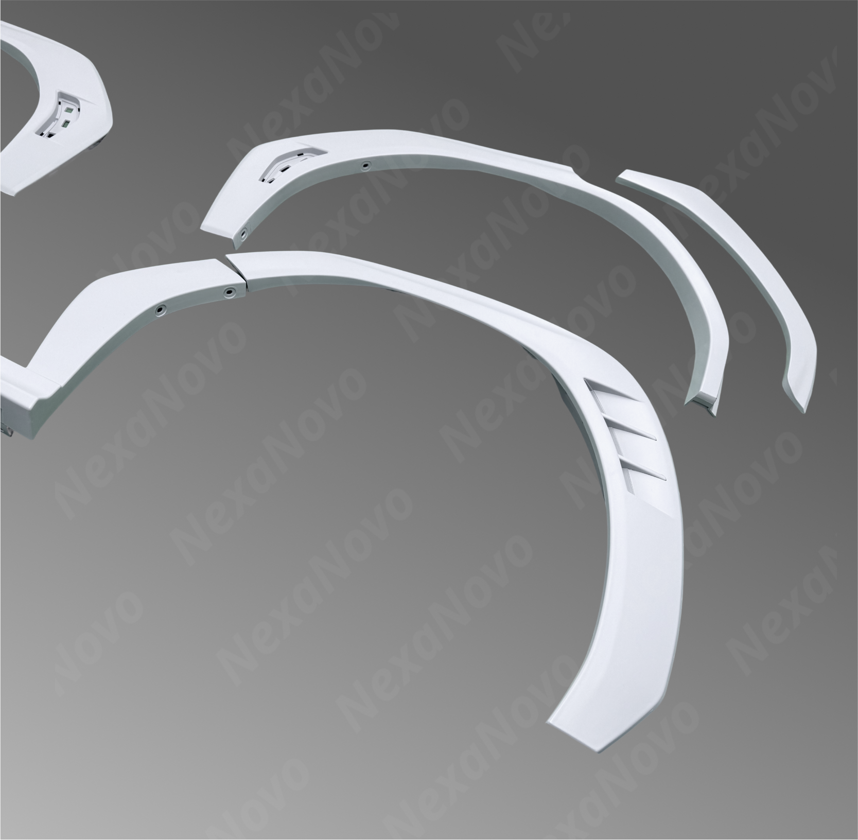 Nexanovo fender flare kit enhancing WRX stance

