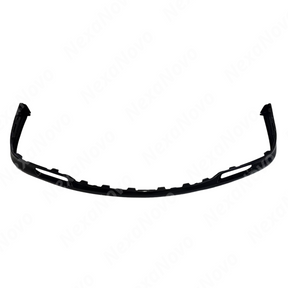 Uninstalled NexaNovo OE style front bumper lip, top view