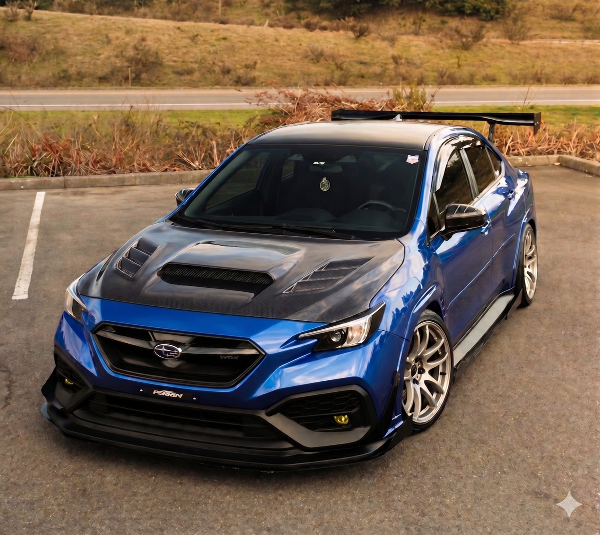 2022-2026 Subaru WRX VB - Carbon Fiber Hood - Vented VS Style