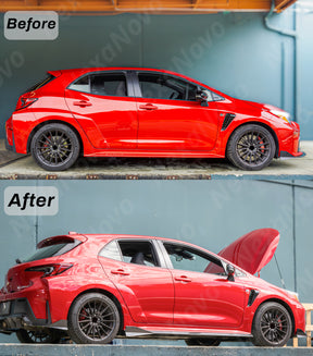 NexaNovo 2026 GR Corolla carbon fiber front lip side skirts

