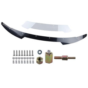 Rear Wickerbill Spoiler Decklid Flap and Rear Decklid Spoiler Wing for 2018 Dodge Charger NexaNovo