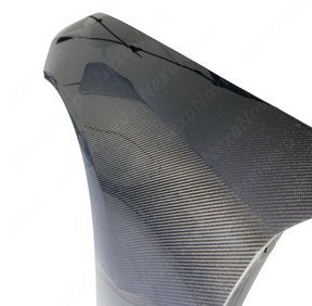 NexaNovo custom-designed carbon fiber vented fender for Nissan 400Z 2023.
