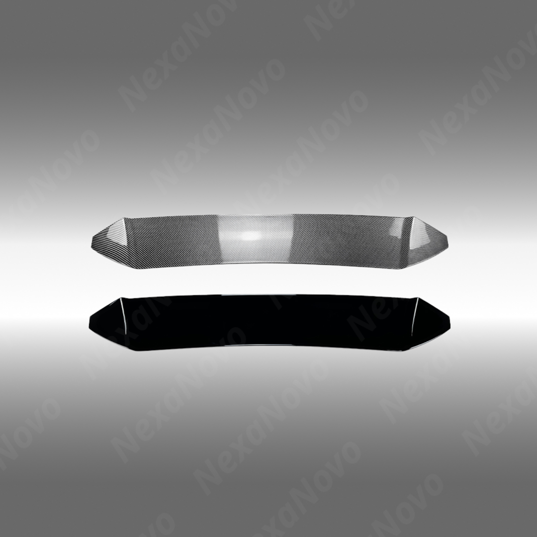 Standalone view of the uninstalled single-piece rear window visor spoiler for the ZC6/ZN6 chassis