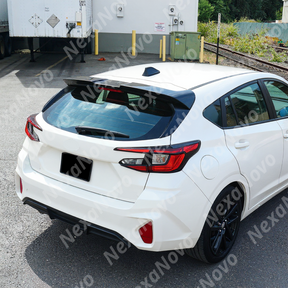 Durable finish on rear spoiler wing for Impreza RS