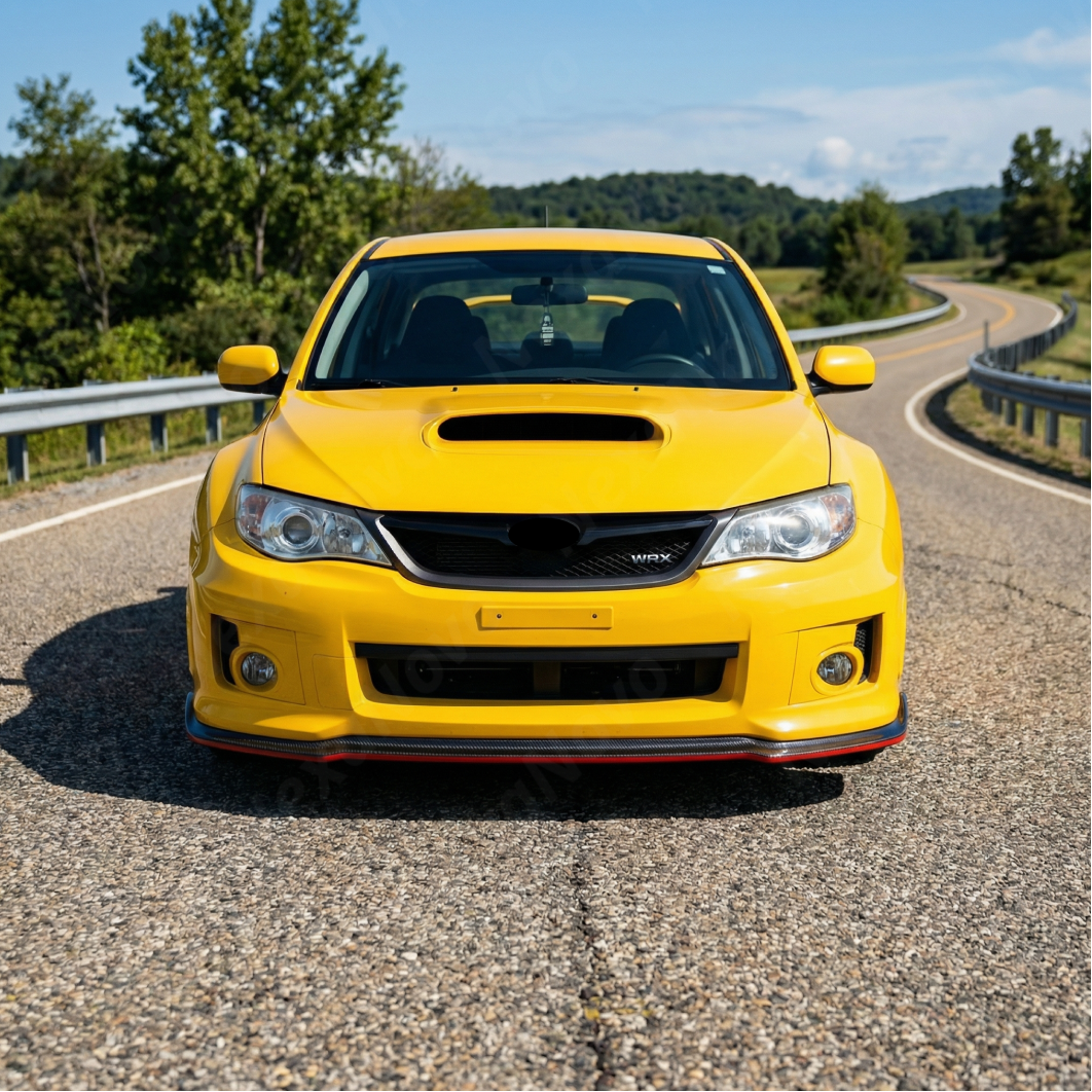 Complete front-end styling transformation for 2008-2010 Subaru STI by NexaNovo