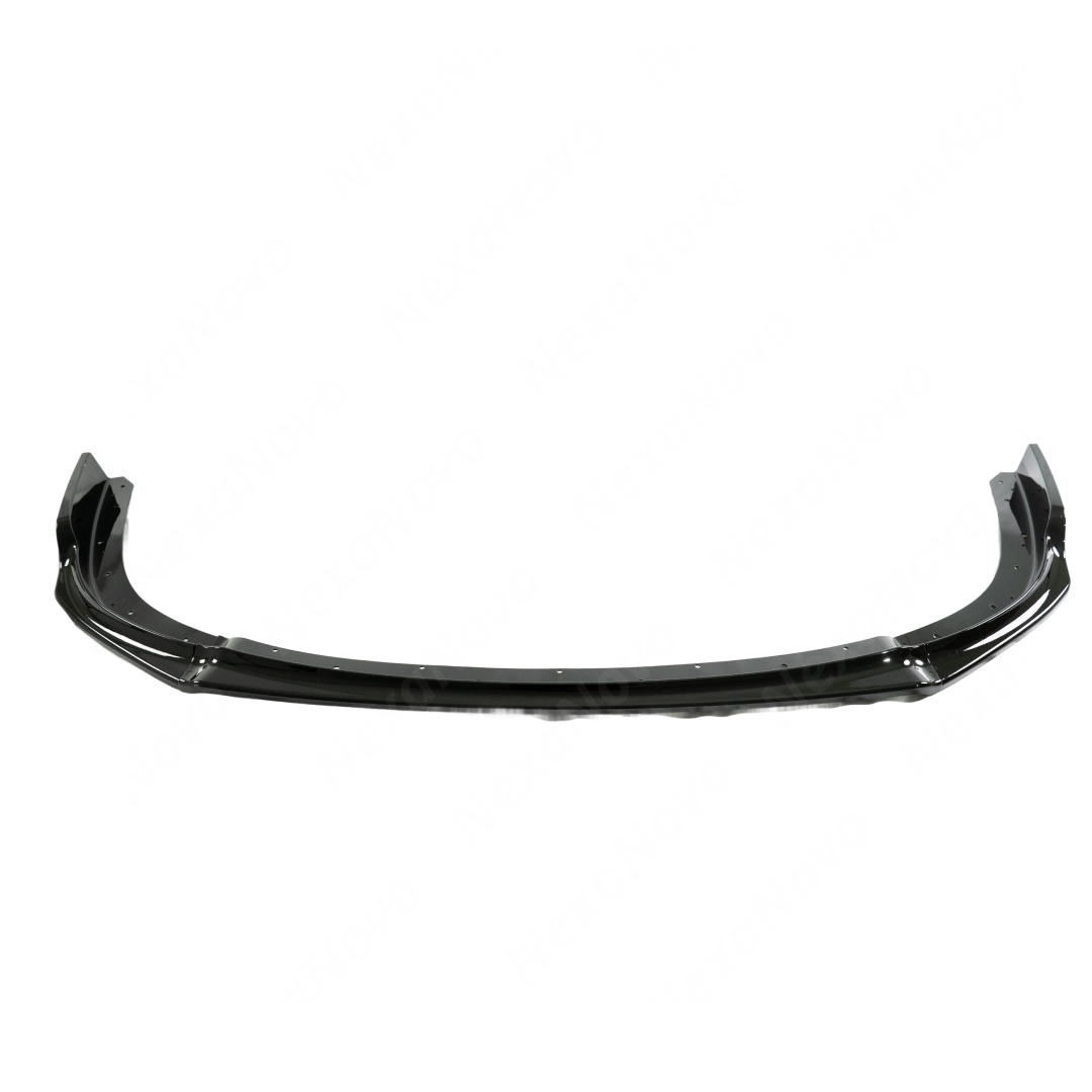 Durable high-impact ABS plastic construction of the NexaNovo STI gloss black front lip