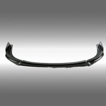 Standalone view of the uninstalled NexaNovo gloss black front bumper splitter lip