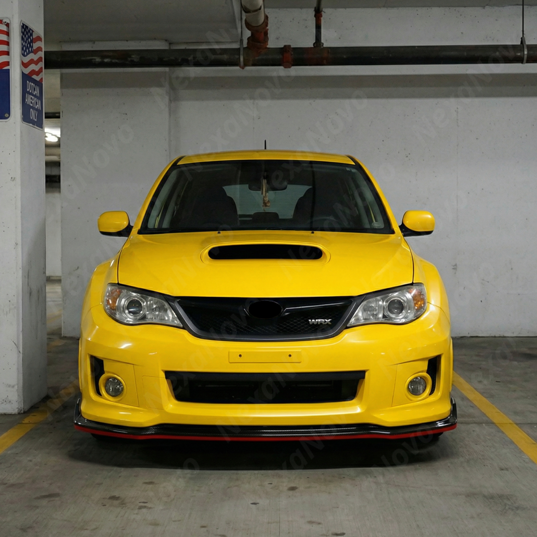 Complete front-end styling transformation for 2008-2010 Subaru STI by NexaNovo