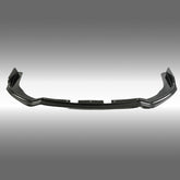 Carbon fiber print front splitter lip installed on a 2011 Subaru Impreza WRX STI