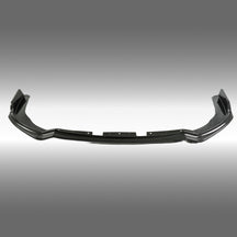 Carbon fiber print front splitter lip installed on a 2011 Subaru Impreza WRX STI