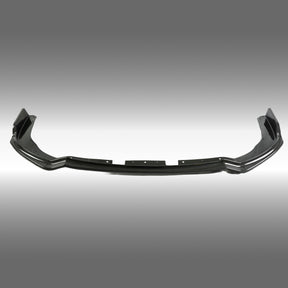 Carbon fiber print front splitter lip installed on a 2011 Subaru Impreza WRX STI