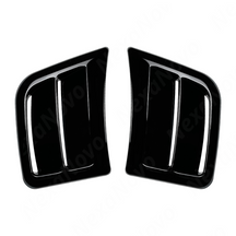 Standalone view of the left and right side front bumper air vent set for Subaru GV/GR