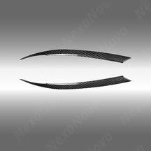 Standalone view of the 2-piece (left and right) headlight eyelid set for 2008-2014 Subaru Impreza