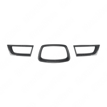 Detailed shot of the high-definition carbon fiber print weave on the 2006-2007 WRX grill overlays