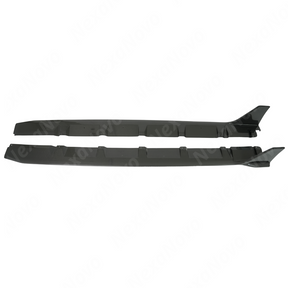 The completed high-performance profile of a Subaru VA with carbon fiber winglet side skirts and front lip