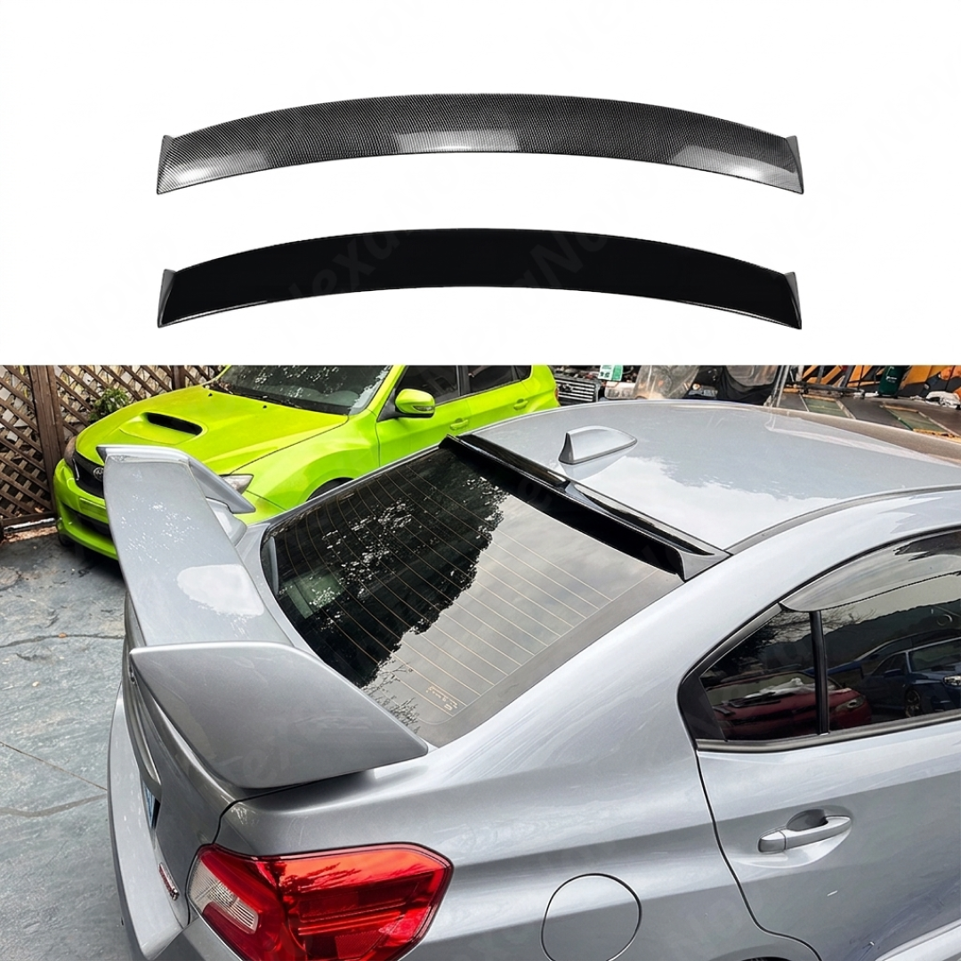 Showing the reflective UV-resistant high-gloss top coat on the carbon print window visor