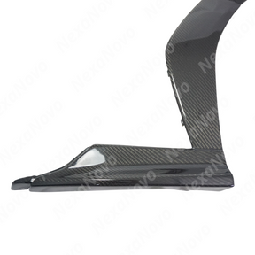 Precision fitment of NexaNovo carbon fiber wheel trims on 2023 Subaru WRX VB