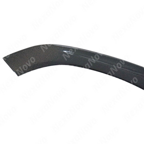 NexaNovo carbon fiber fender flares creating a strong visual enhancement on WRX VB