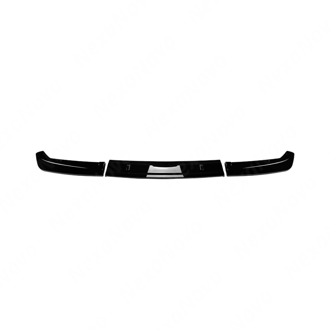 Standalone view of the uninstalled STI style rear bumper diffuser for Subaru VB