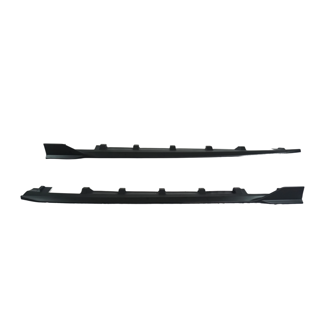 Precision fitment of side skirt splitter on 2023 Subaru WRX VB