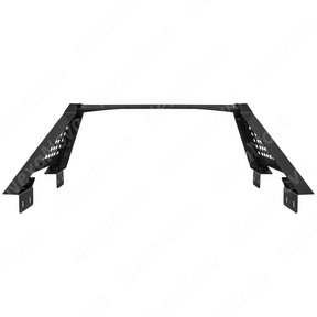 Close-up of the reinforced steel construction of the NexaNovo Tacoma sport chase rack