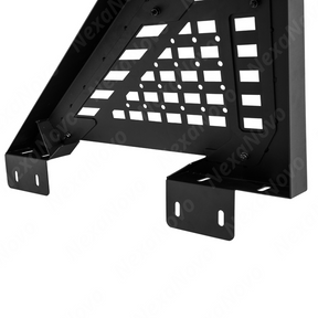 NexaNovo sport chase rack integrated on a black Toyota Tacoma