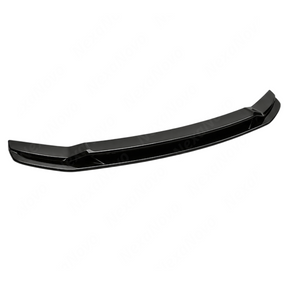 Profile view of the outer aerodynamic corner winglet transition on the NexaNovo 3-piece front splitter