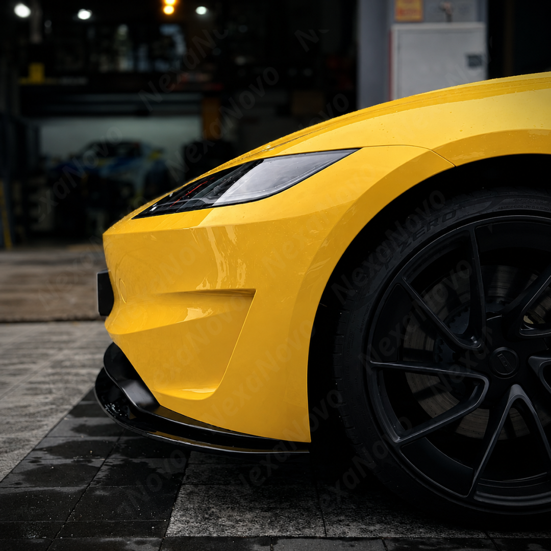 Reflective UV-resistant high-gloss top coat on the NexaNovo VTEN 3-piece splitter under outdoor sunlight
