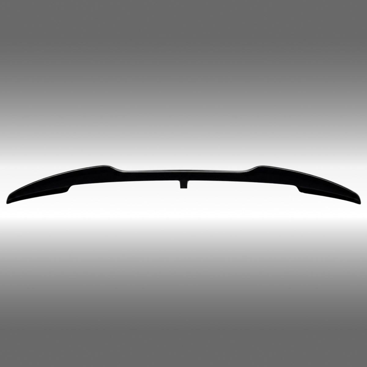 NexaNovo VTEN style gloss black rear trunk spoiler installed on a 2024-2026 Tesla Model 3 Highland